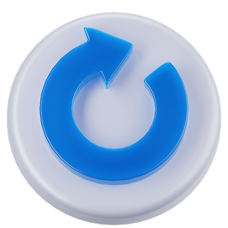 Refresh  3D Icon