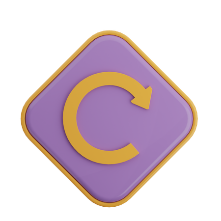 Refresh Arrow  3D Icon