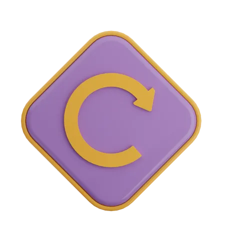 Refresh Arrow  3D Icon