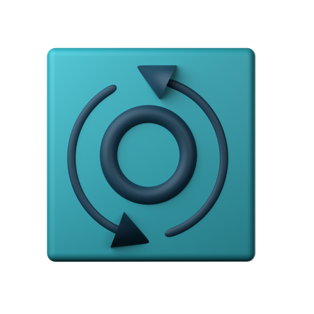 Refresh Arrow  3D Icon