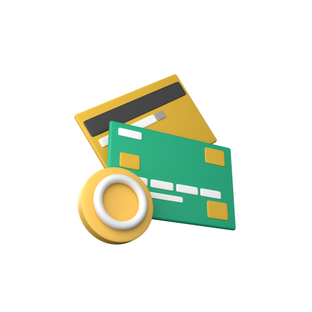 Refresh Credit Card  3D Icon