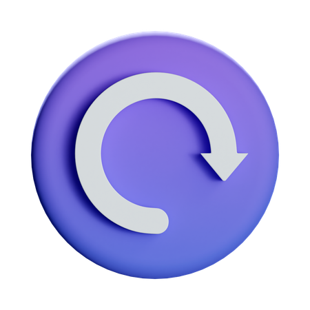 Refresh Reload  3D Icon