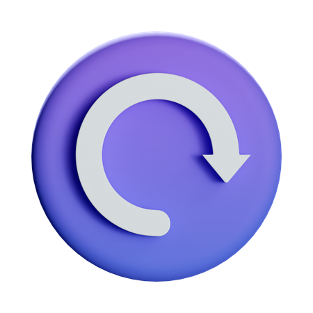 Refresh Reload  3D Icon
