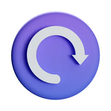 Refresh Reload  3D Icon