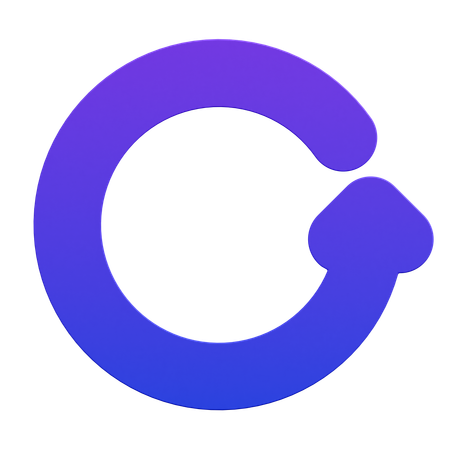 Refresh Sharp Arrow  3D Icon