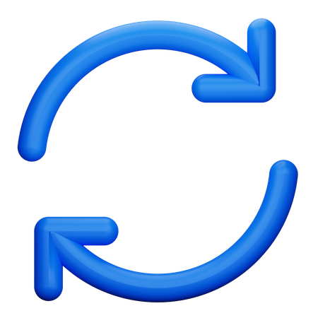 Refresh Sign  3D Icon