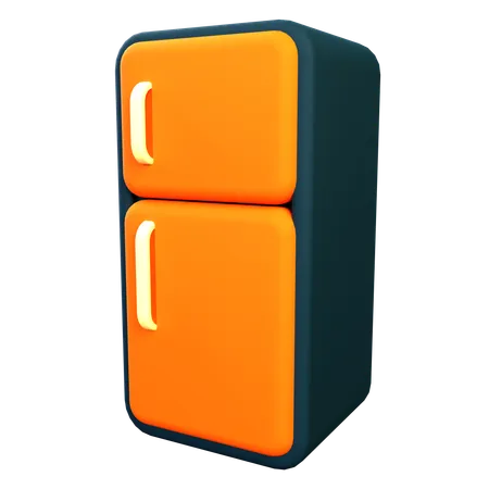 Refrigator  3D Icon