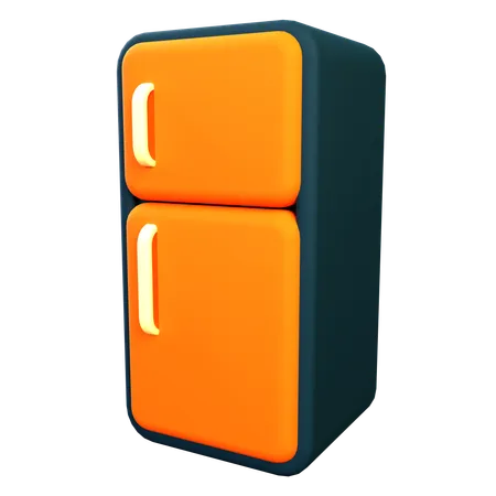 Refrigerador  3D Icon