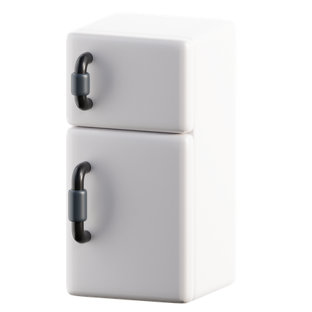 Refrigerador  3D Icon