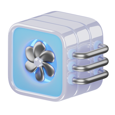 Resfriador  3D Icon