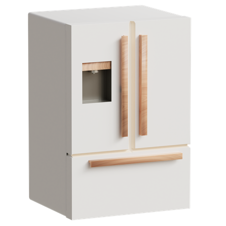 Refrigerador  3D Icon