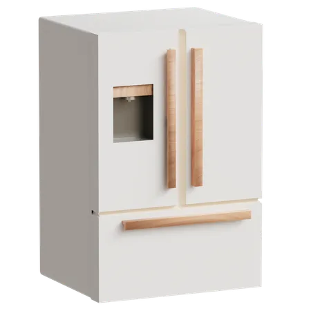 Refrigerador  3D Icon