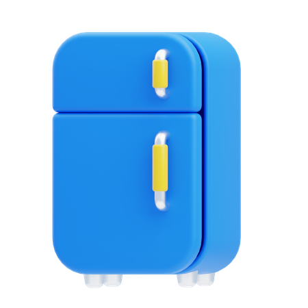 Refrigerador  3D Icon