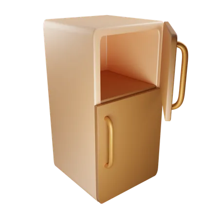 Refrigerador  3D Icon