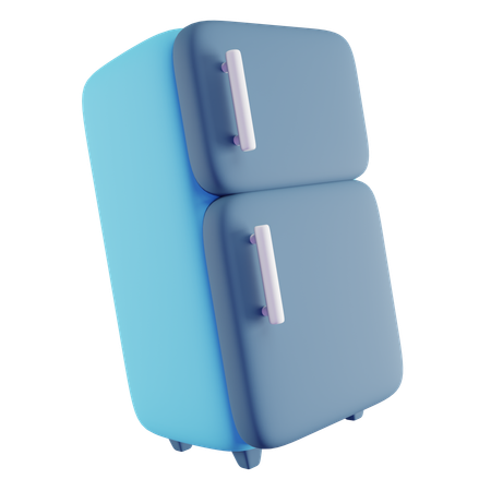 Refrigerador  3D Icon