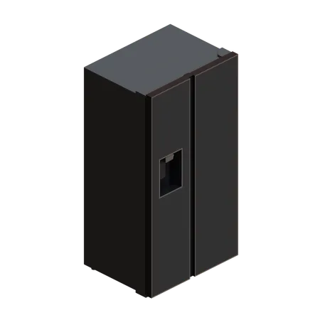 Refrigerador  3D Icon