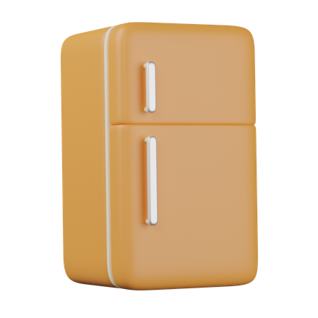 Refrigerador  3D Icon