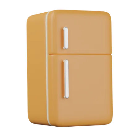 Refrigerador  3D Icon