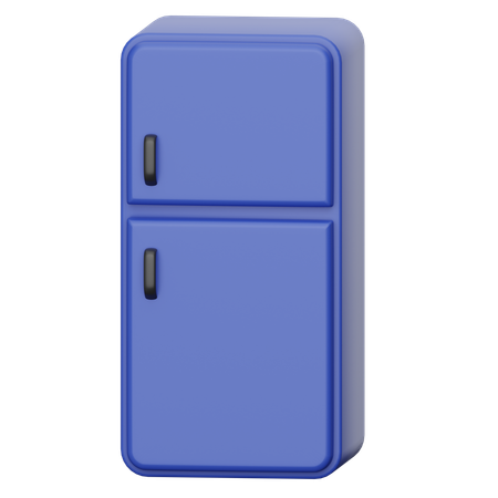 Refrigerador  3D Icon