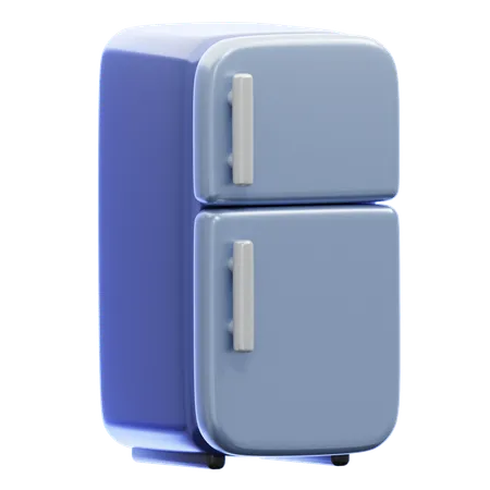 Refrigerador  3D Icon