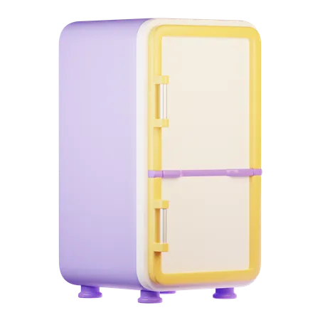 Refrigerador  3D Icon