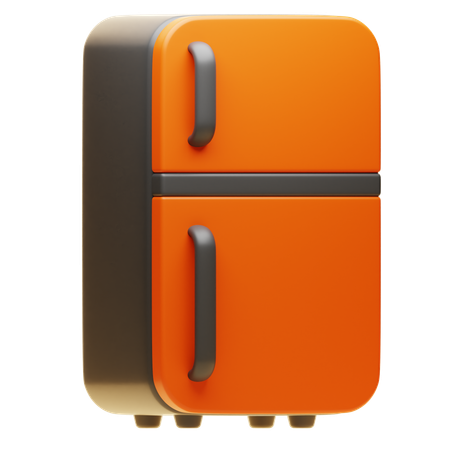 Refrigerador  3D Icon