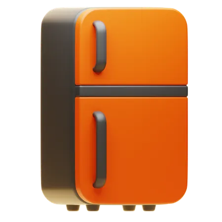Refrigerador  3D Icon