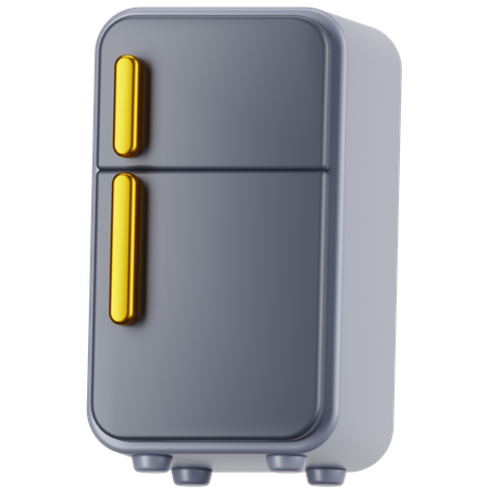 Refrigerador  3D Icon