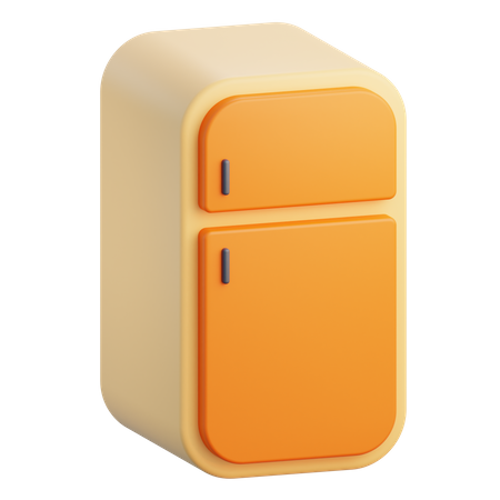 Refrigerador  3D Icon
