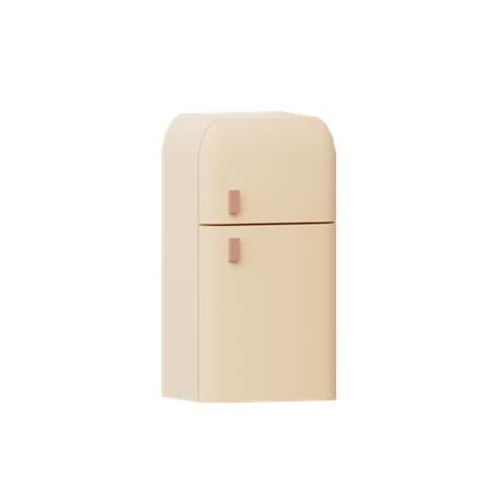 Refrigerador  3D Illustration