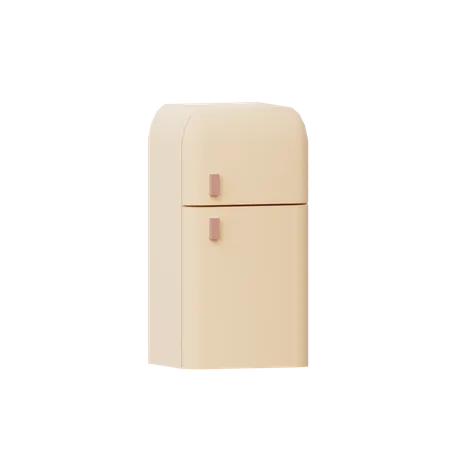 Refrigerador  3D Illustration