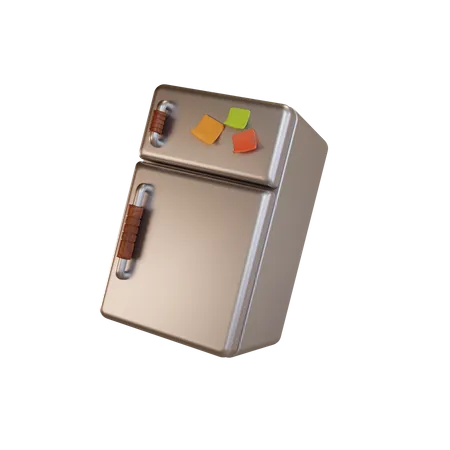 Refrigerador  3D Illustration