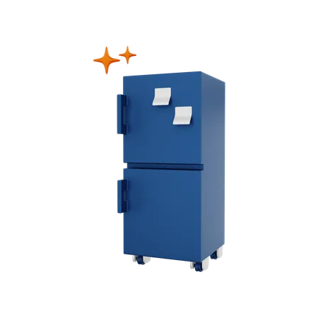 Refrigerador  3D Illustration