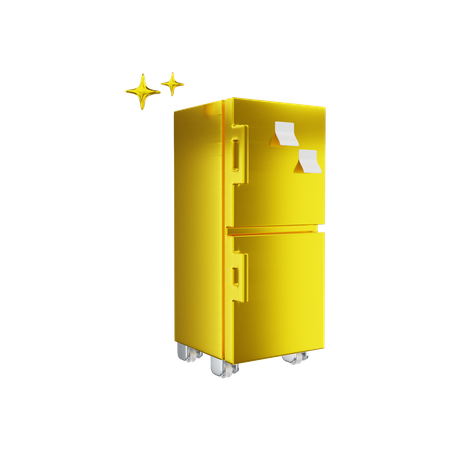 Refrigerador  3D Illustration