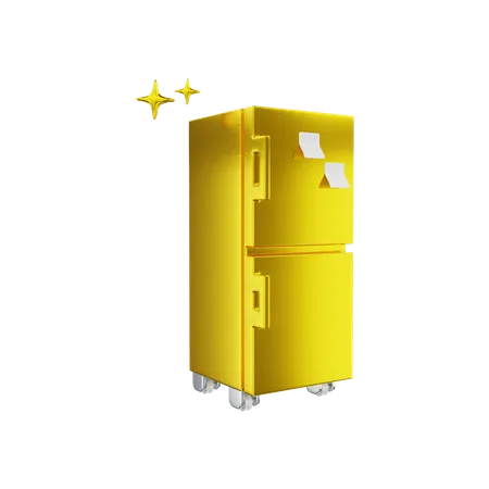 Refrigerador  3D Illustration