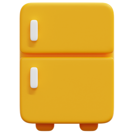 Refrigerador  3D Icon