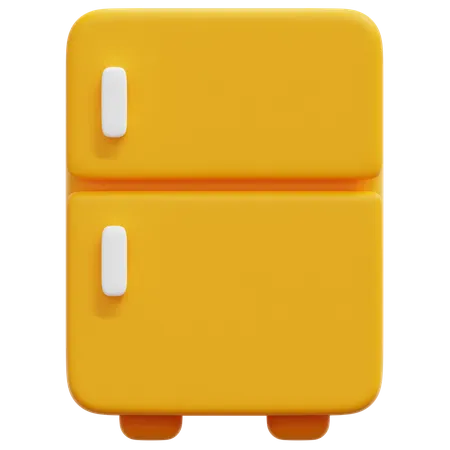 Refrigerador  3D Icon