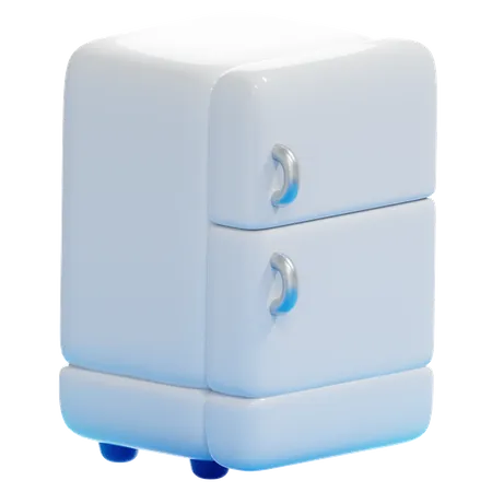 Refrigerador  3D Icon