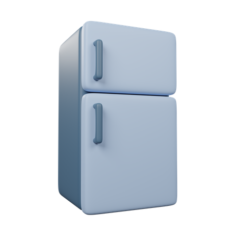 Refrigerador  3D Icon
