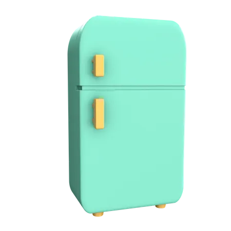 Refrigerador  3D Icon