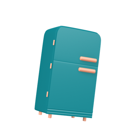 Refrigerador  3D Icon