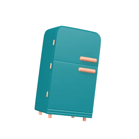 Refrigerador  3D Icon