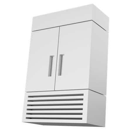 Refrigerador  3D Icon