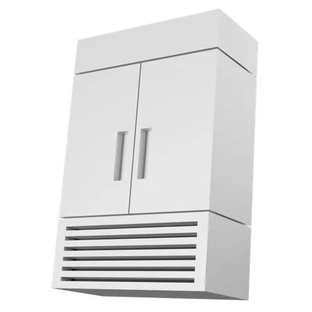 Refrigerador  3D Icon