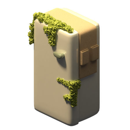 Refrigerador  3D Icon