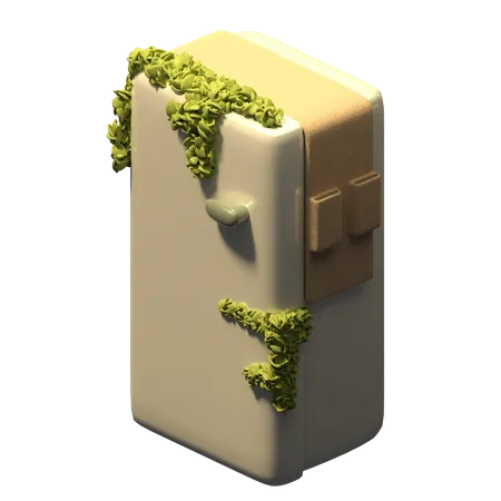 Refrigerador  3D Icon