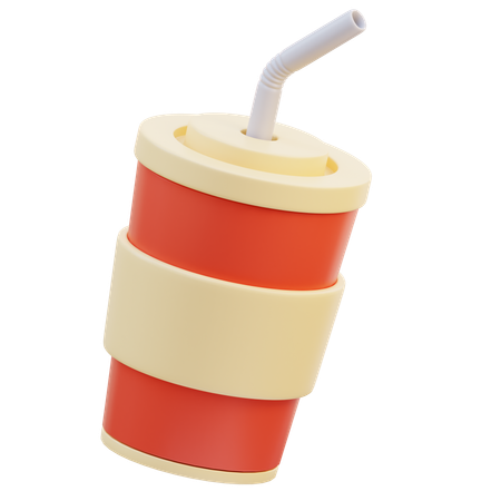 Refrigerante  3D Icon