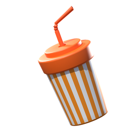 Drinque suave  3D Icon