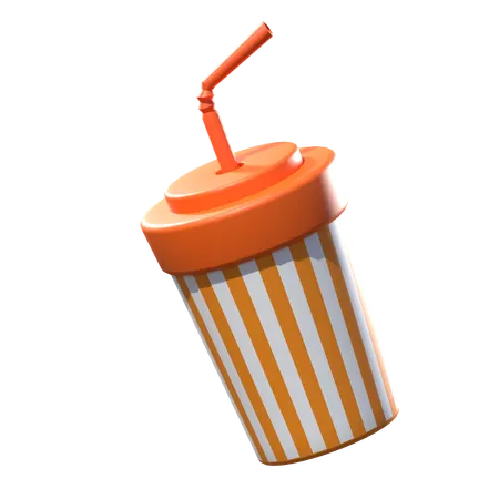 Drinque suave  3D Icon