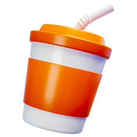 Drinque suave  3D Icon